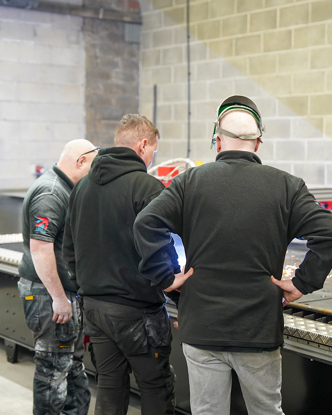 Bespoke fabrication project close-up